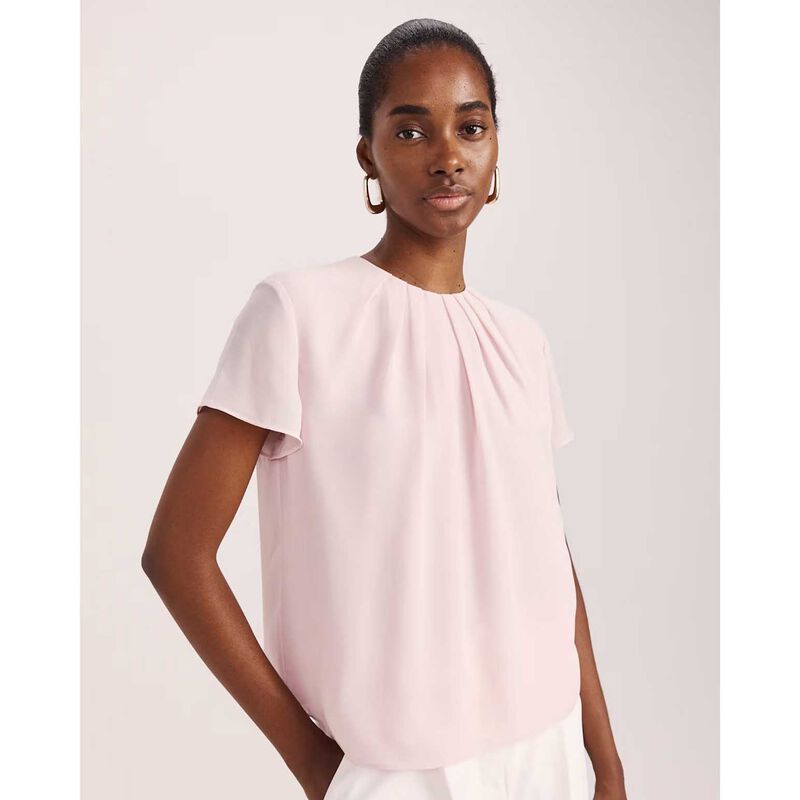 SABA Willa Tuck Detail Ss Top image number 2